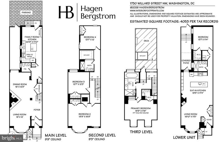 Property Photo: 1730 Willard Street NW DC 20009