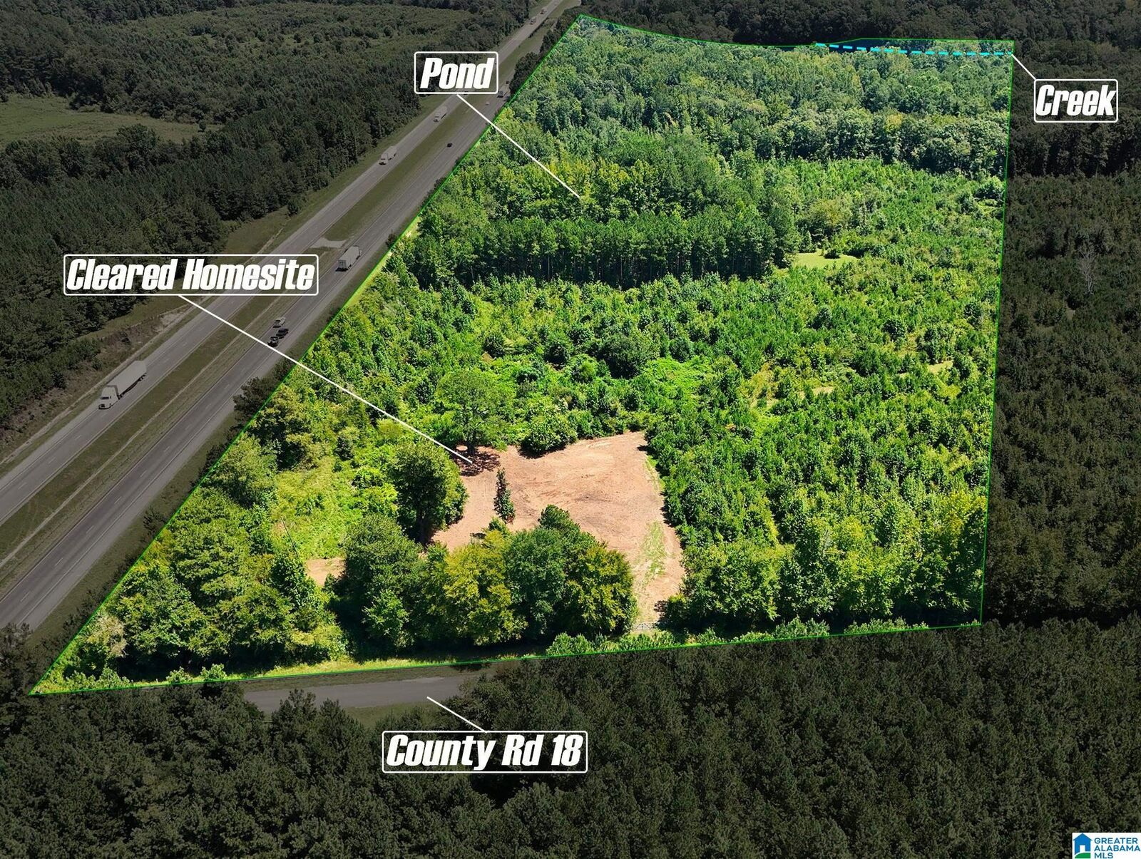 Property Photo:  Unkn County Road 18 1  AL 36264 