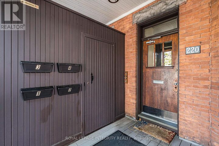 Property Photo: 220 Powell Avenue 4 ON K1S 2A5