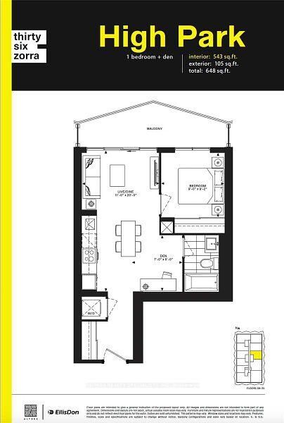 Property Photo: 36 Zorra Street 1106 ON M8Z 4Z7