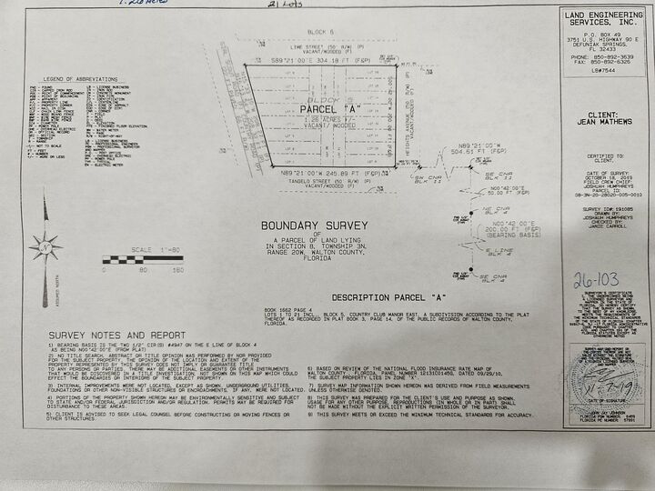 Property Photo: 61 Lots Girl Scout Road FL 32433
