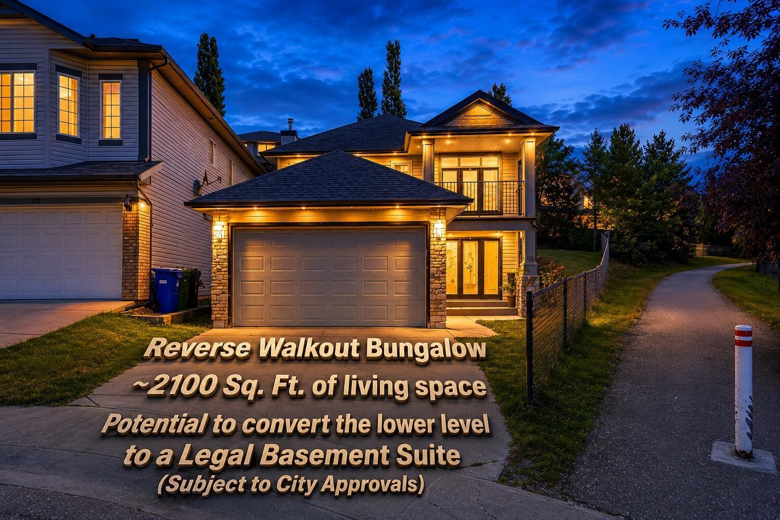 Property Photo:  116 Rockyledge Crescent NW  AB T3G 5N1 