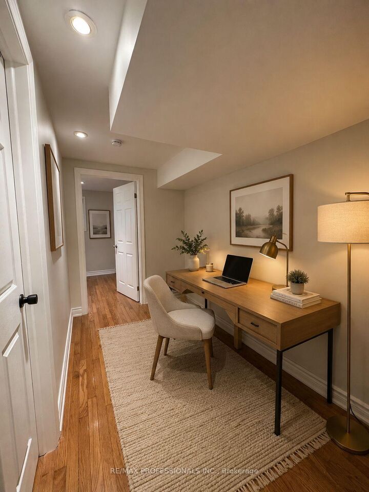 Property Photo:  30 Woodbury Road Basement  ON M8W 1X6 