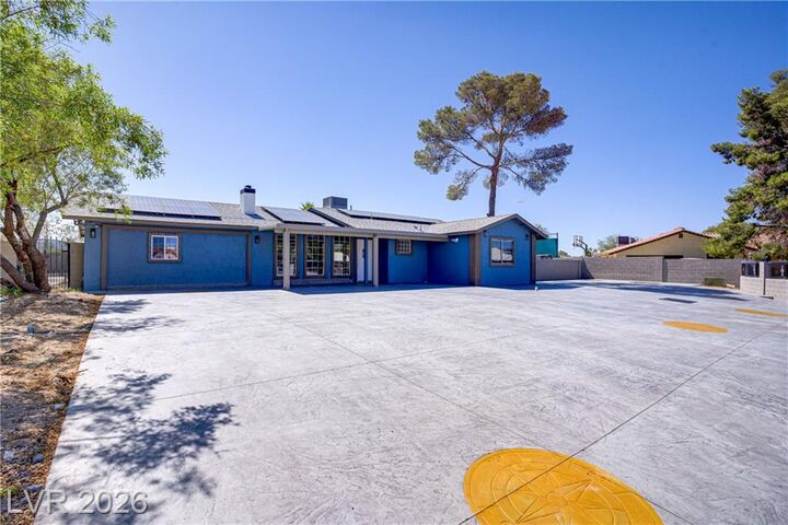 Property Photo: 4490 West Warm Springs Road NV 89118