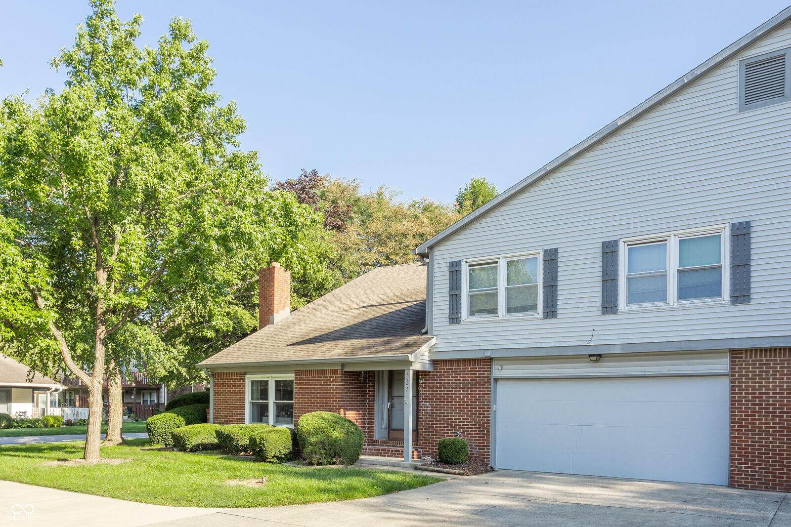 Property Photo: 7547 Farm View Circle E IN 46256