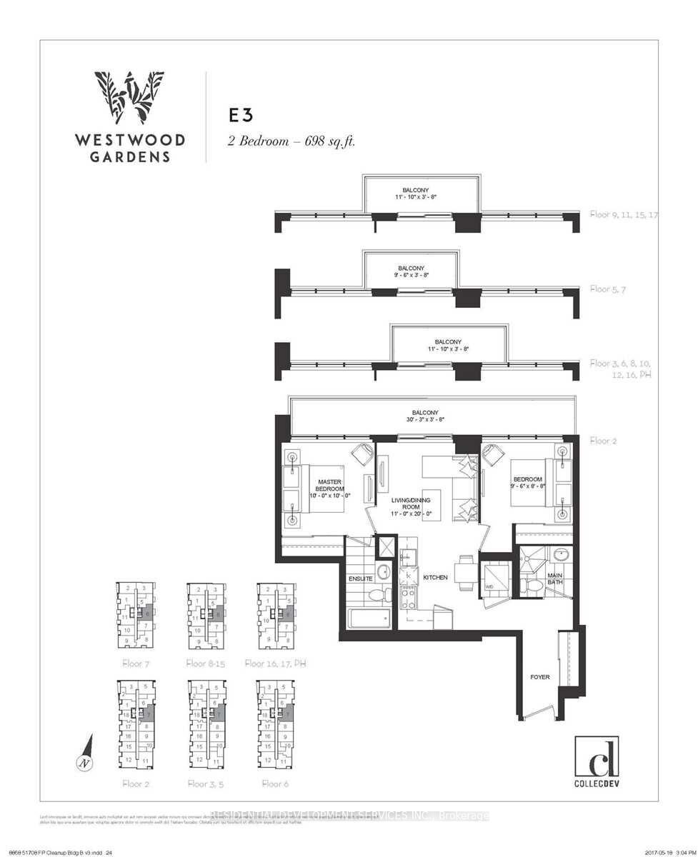 Property Photo: 3 Rosewater Street 207W ON L4C 5T6