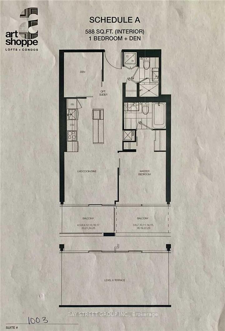Property Photo: 5 Soudan Avenue 1003 ON M4S 1V5