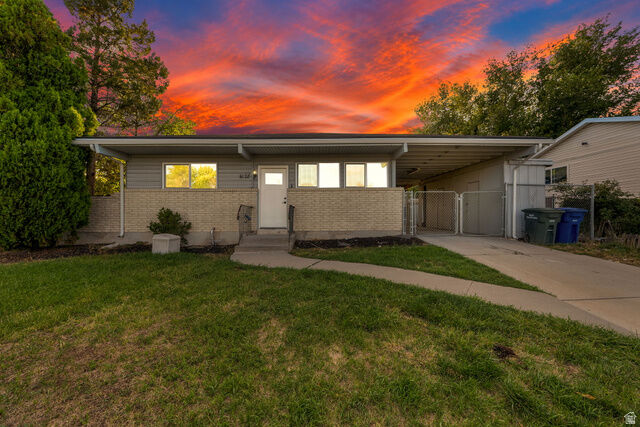 Property Photo: 4128 S 2835 W UT 84119