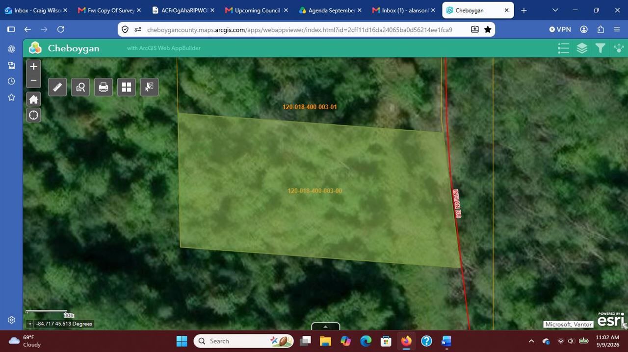 Property Photo: 3397 Indian MI 49716