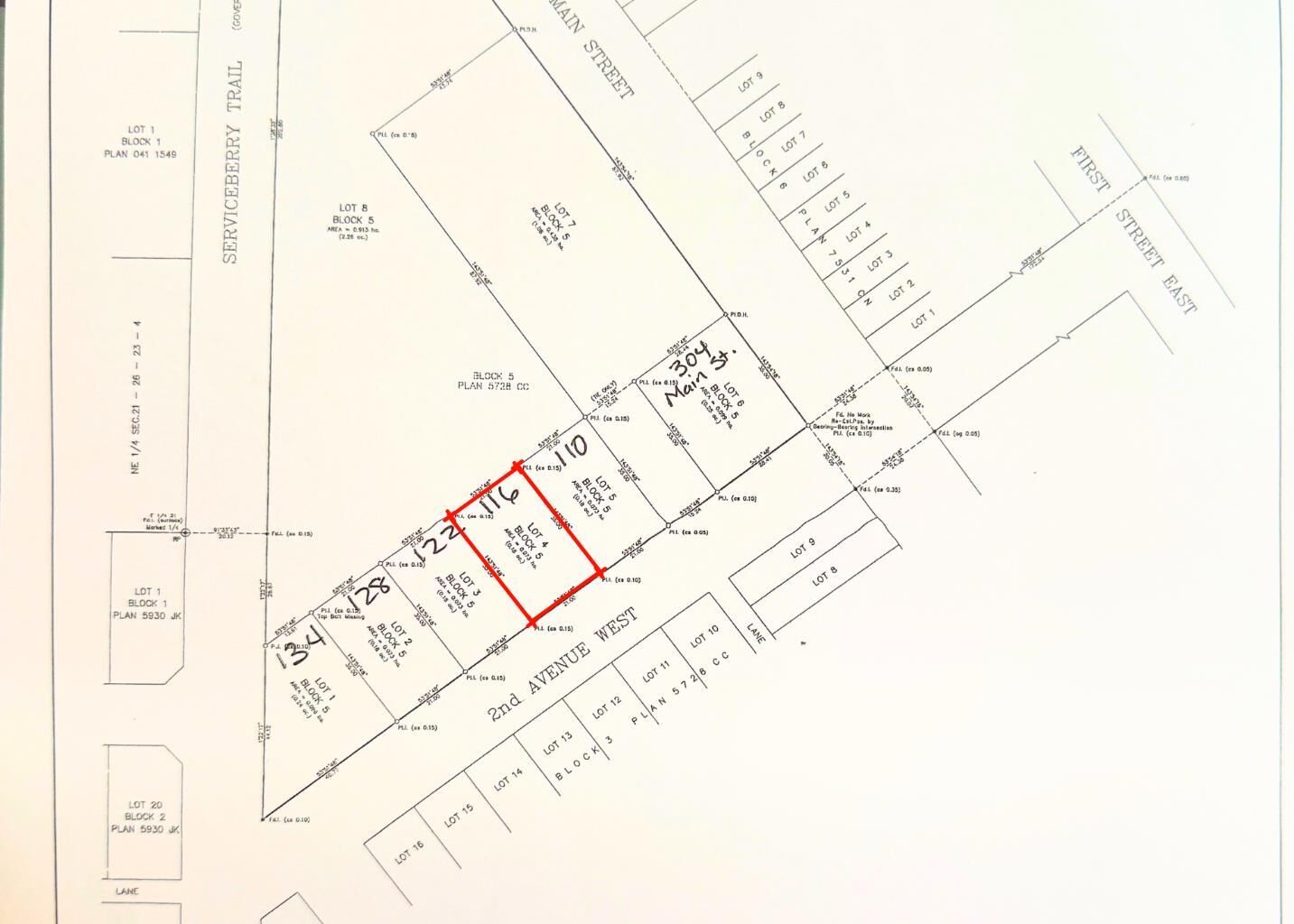 Property Photo:  116 2 Avenue W  AB T0J 2R0 