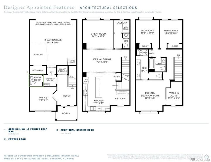 Property Photo: 2561 Emiline Way CO 80027