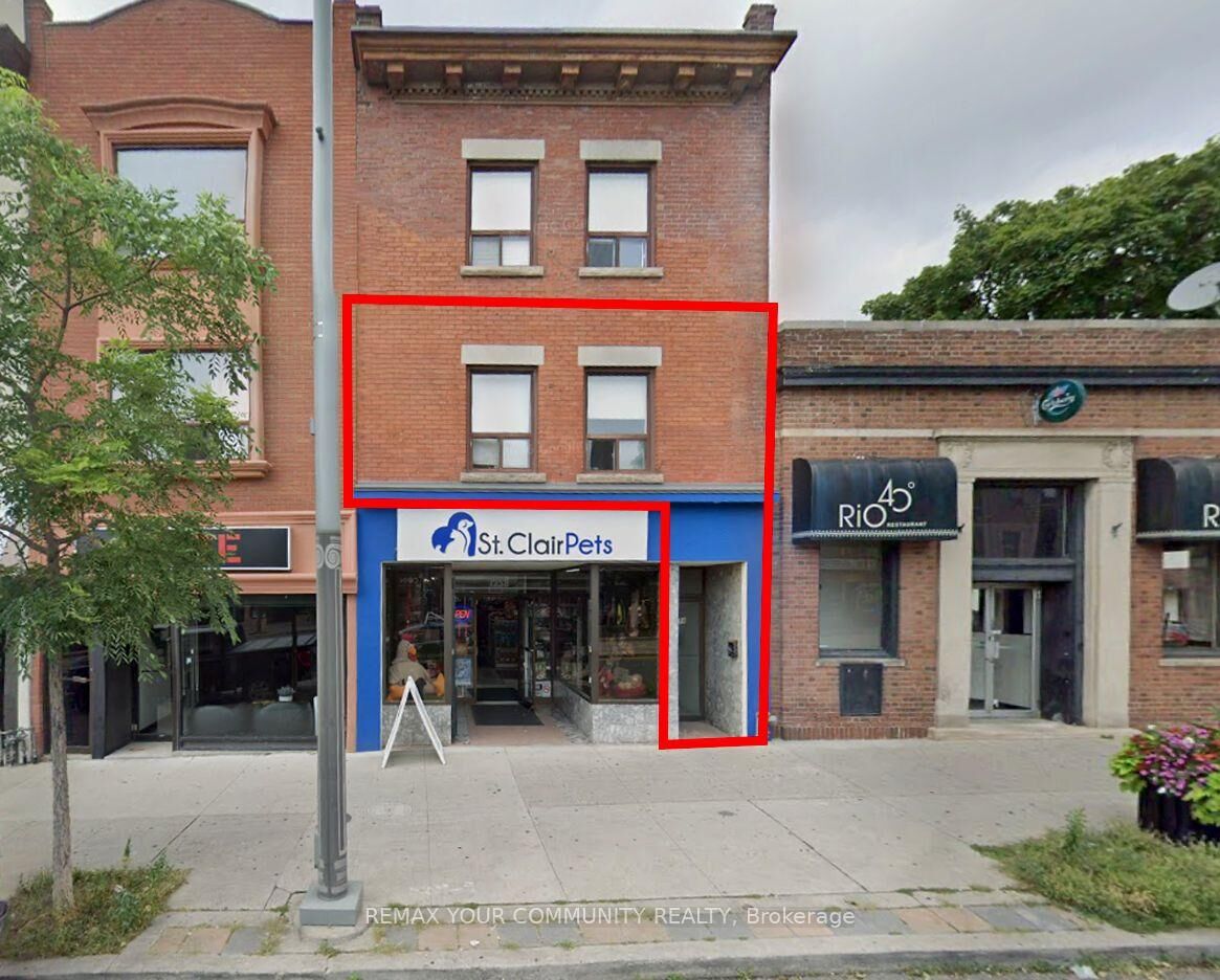 Property Photo: 1258A St. Clair Avenue W 2nd Floor ON M6E 1B9