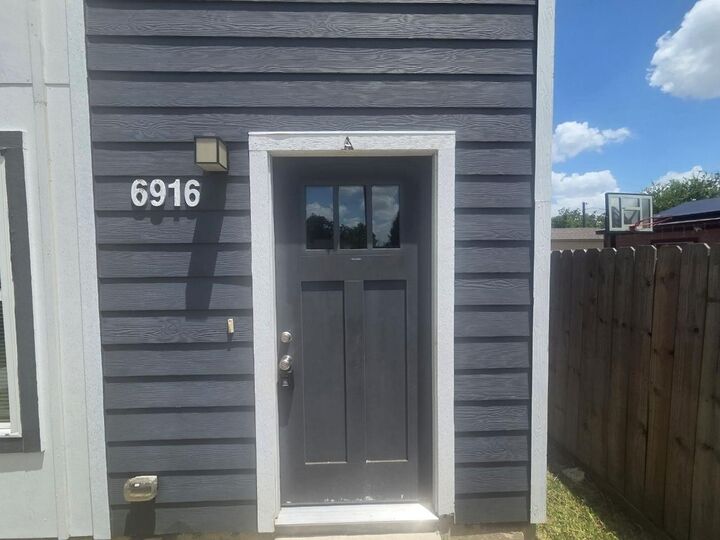 Property Photo: 6916 Tommye Street A-B TX 77028