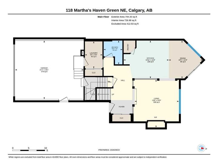 Property Photo:  118 Marthas Haven Green NE  AB T3J 3X5 
