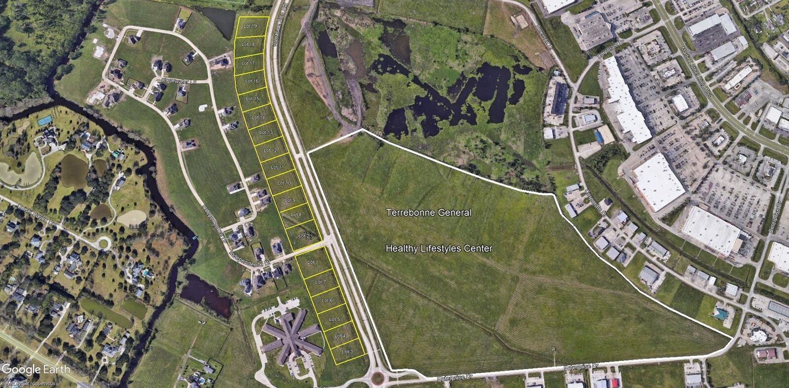 Property Photo:  Lot 8 Westside Extension  LA 70360 