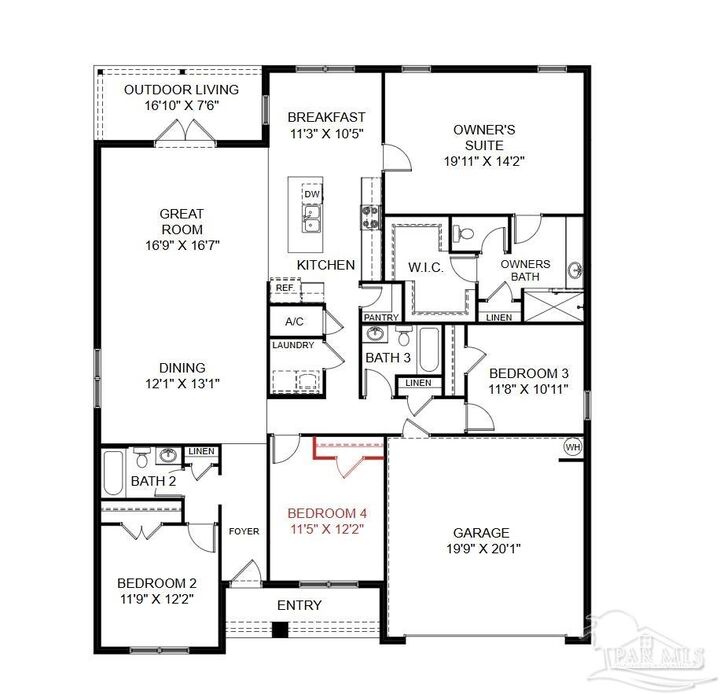 Property Photo: 6983 Cottage Row St 12D FL 32571