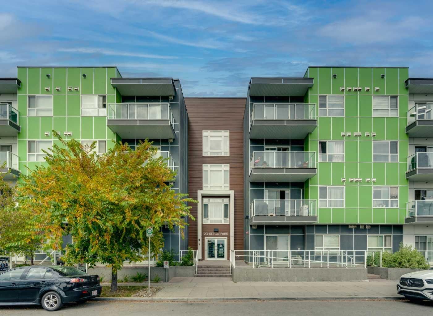 Property Photo:  20 Seton Park SE 415  AB T3M 2V4 