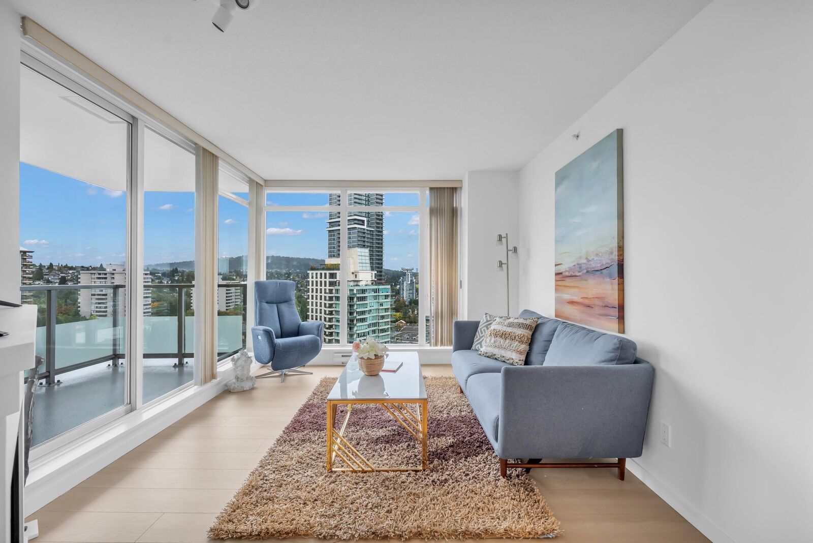 Property Photo:  2133 Douglas Road 2705  BC V5C 0E9 