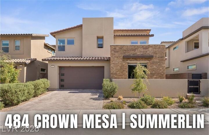 Property Photo:  484 Crown Mesa Avenue  NV 89138 