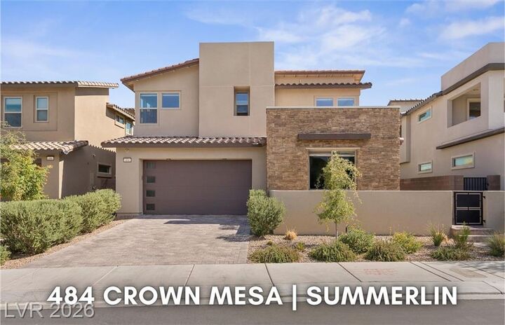 Property Photo:  484 Crown Mesa Avenue  NV 89138 