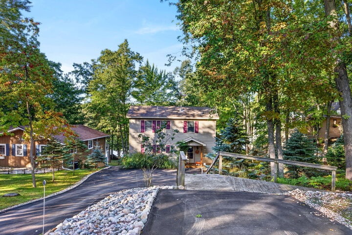 Property Photo:  8665 N Island Drive  MI 49346 