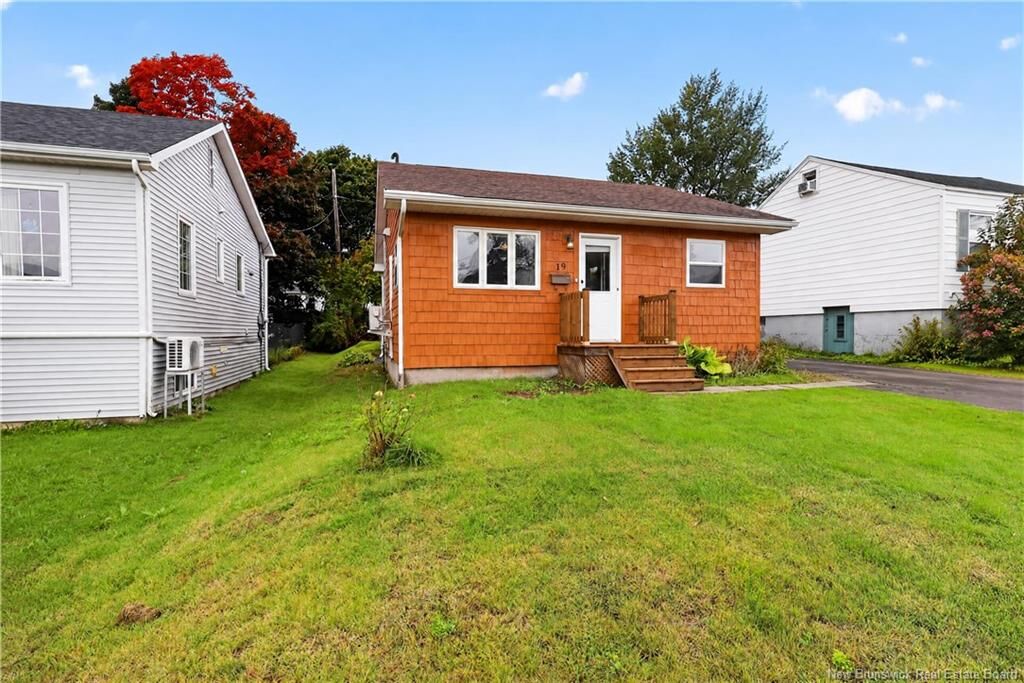 Property Photo:  19 Copp Street  NB E1A 2G9 