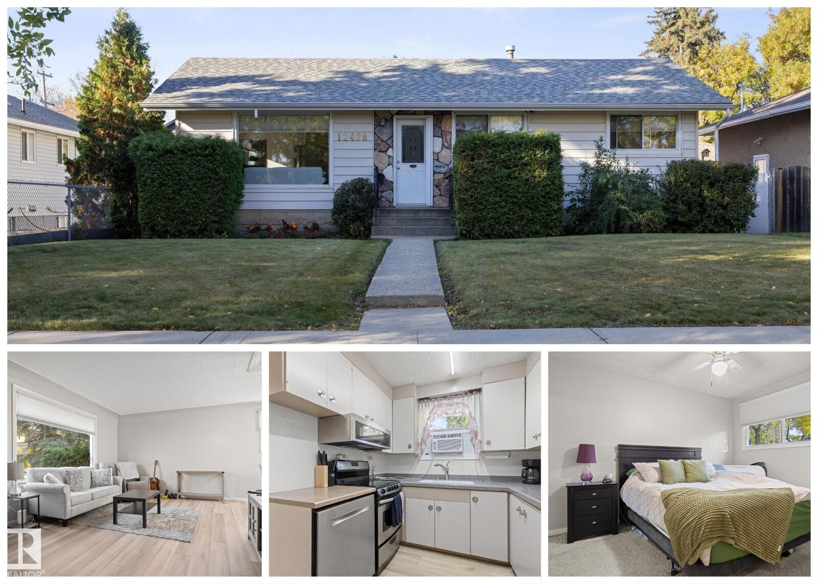 Property Photo:  12408 134 Street NW  AB T5L 1V2 