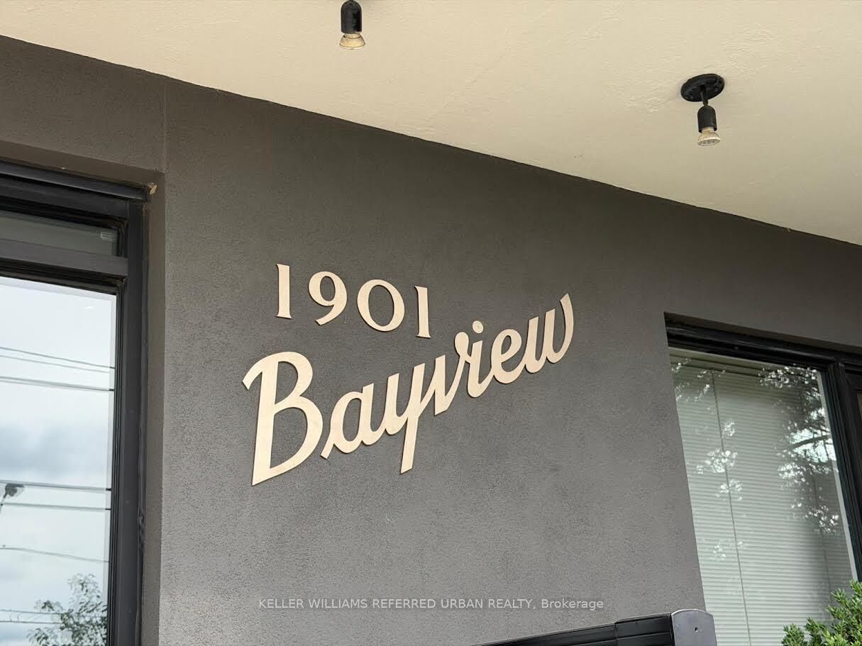Property Photo: 1901 Bayview Avenue 308 ON M4G 3E4