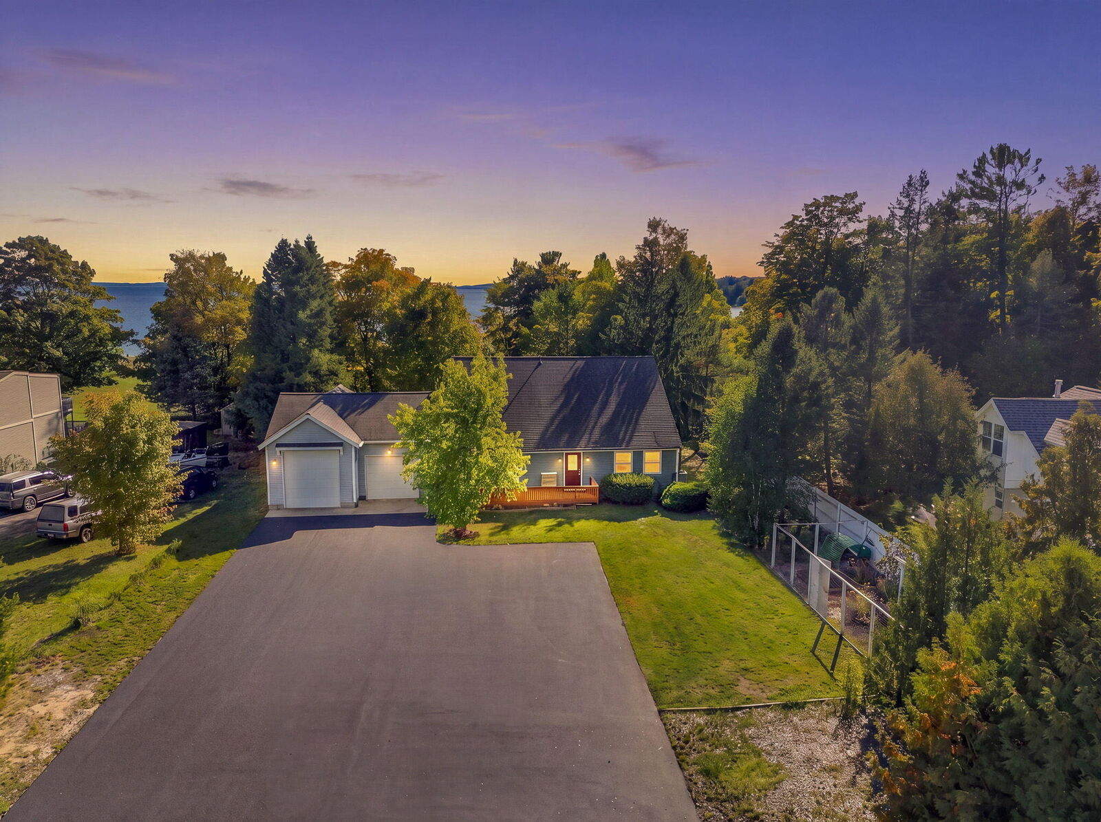 Property Photo:  13062 N Isthmus Road  MI 49674 