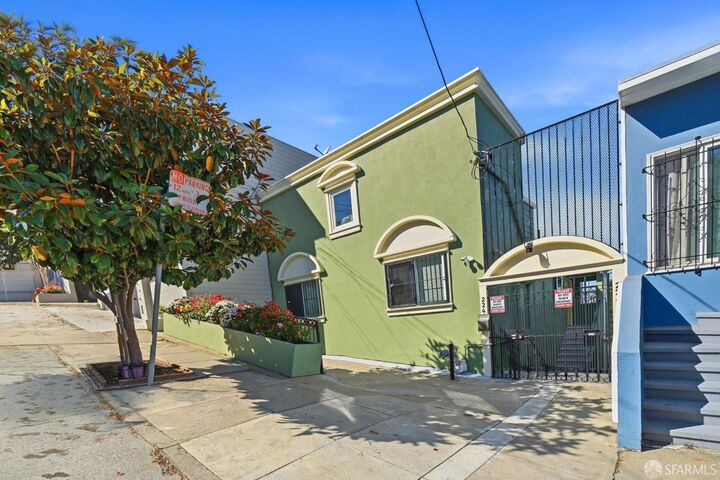 Property Photo: 224-224A Dwight Street CA 94134
