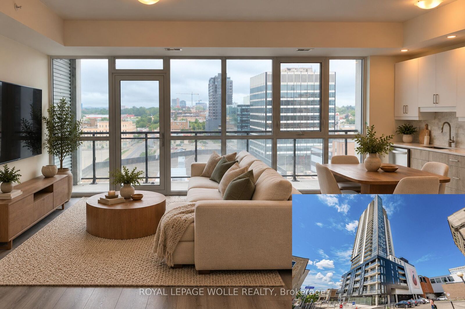 Property Photo: 60 Charles Street W 2409 ON N2G 0C9