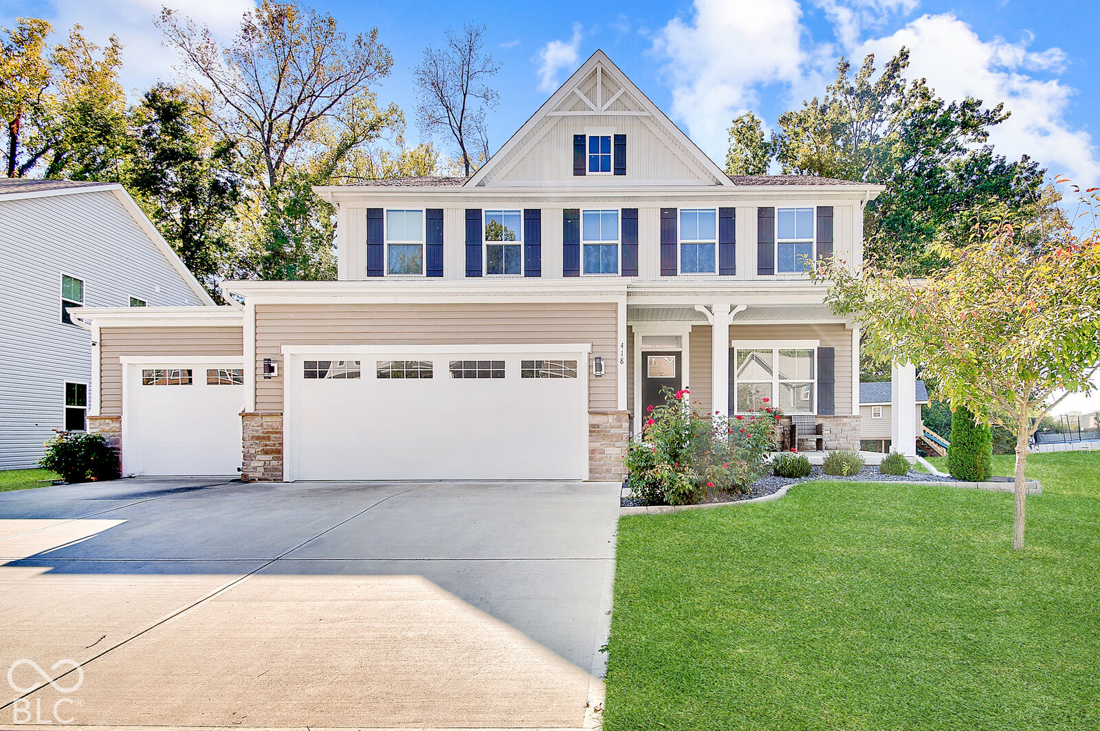 Property Photo: 418 Gathering Lane IN 46143