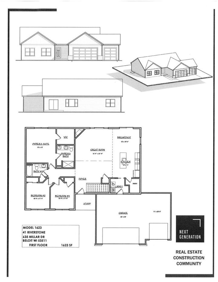Property Photo:  635 Millar Drive  WI 53511 
