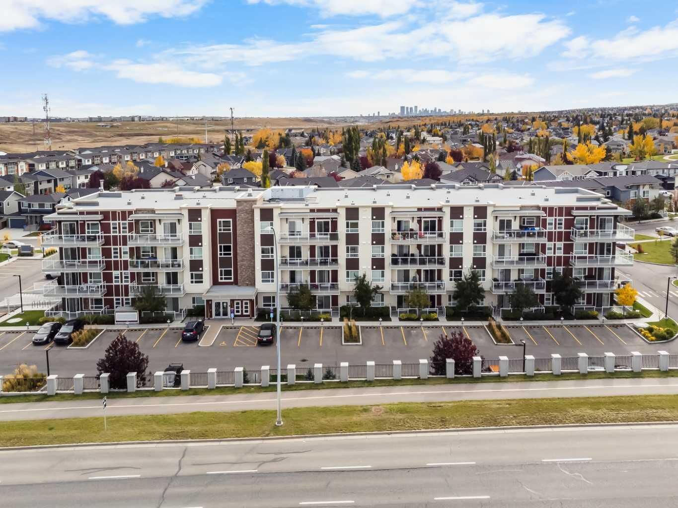 Property Photo:  300 Harvest Hills Place NE 112  AB T3K 2P4 