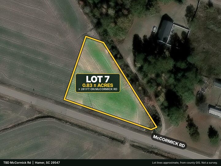 Property Photo:  Tbd McCormick Rd.  SC 29547 