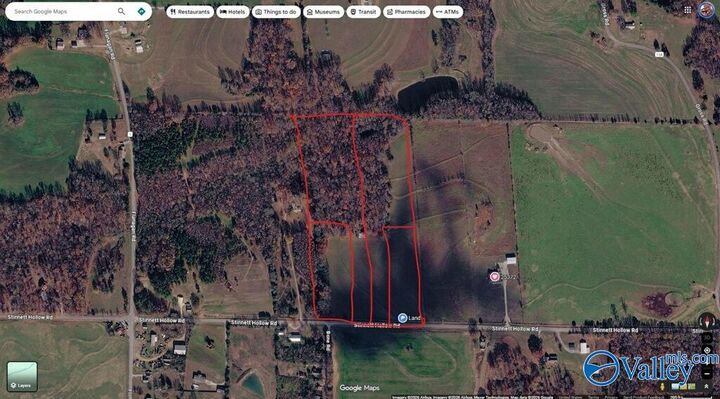 Property Photo:  10.6 Acres Stinnett Hollow Road  AL 35614 