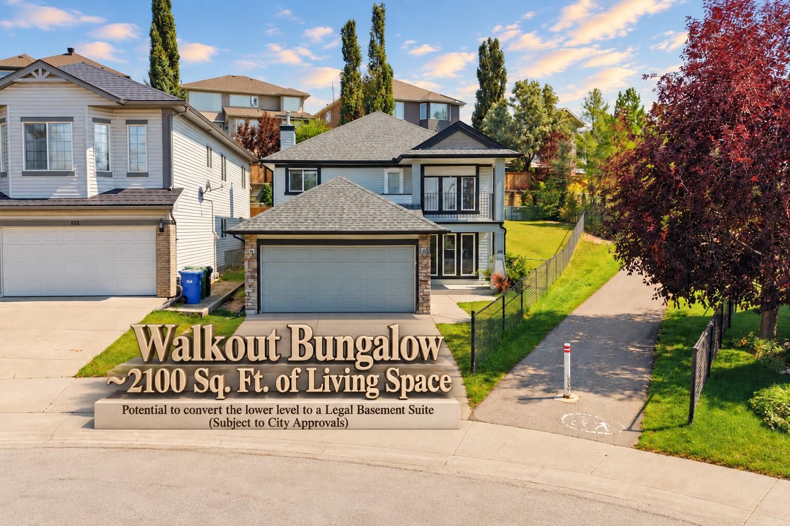 Property Photo:  116 Rockyledge Crescent NW  AB T3G 5N1 