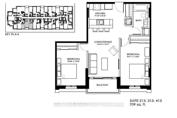 Property Photo:  810 King Street W 413  ON L8S 0A7 