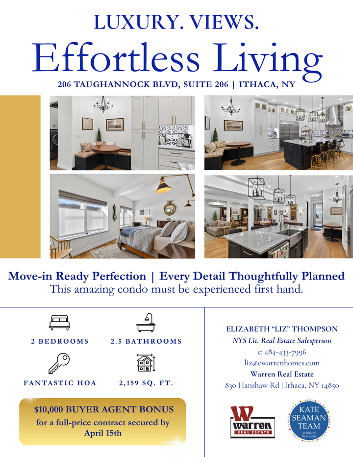 Property Photo:  206 Taughannock Boulevard 206  NY 14850 