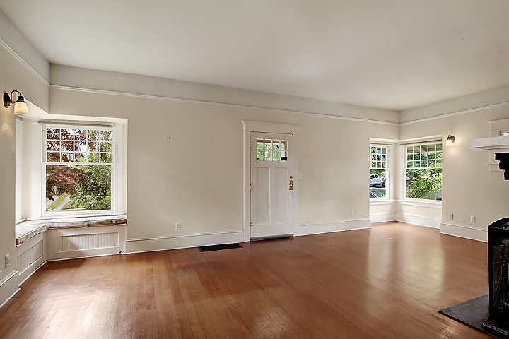 Property Photo: Living room, dining room, and updated kitchen with backyard access. 6544 18th Ave NE  WA 98115 