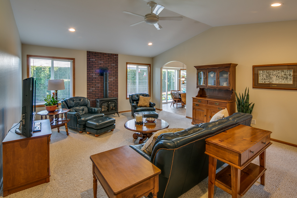 Property Photo: Living Room 8108 Quinault Rd  WA 98230 