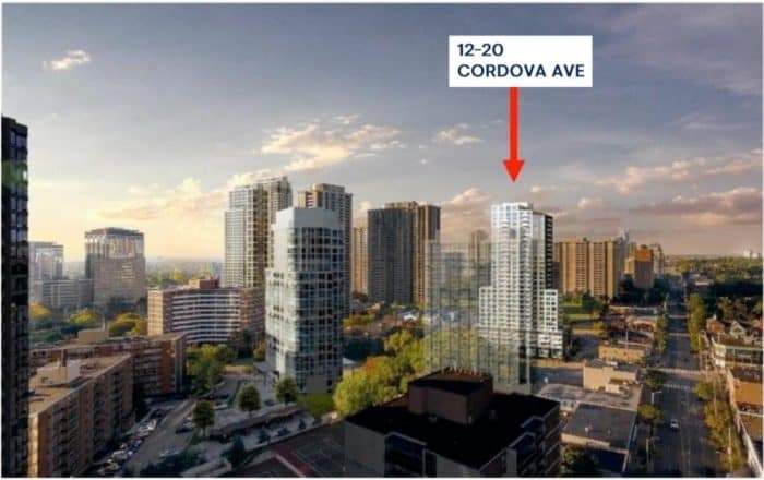 Photo de la propriété:  Cavo Condos/ 12-20 Cordova Avenue, Etobicoke, On  ON M9A 2H5 