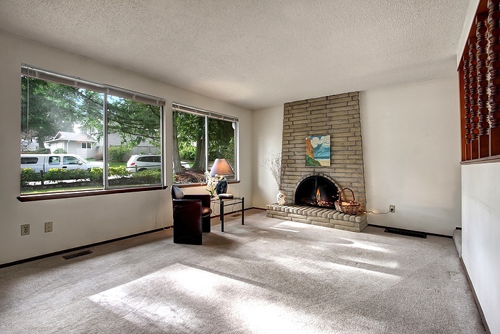 Property Photo: Living room from the entry 20305 14th Drive SE  WA 98012 
