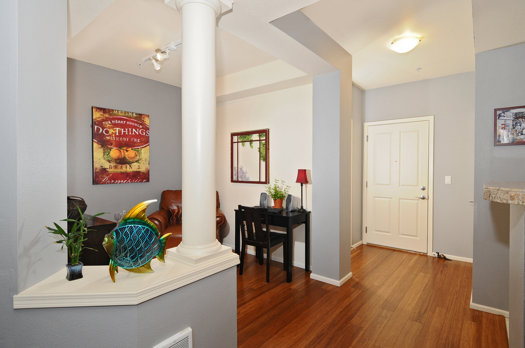 Property Photo: Entry hallway 2220 132nd Ave SE A206  WA 98005 