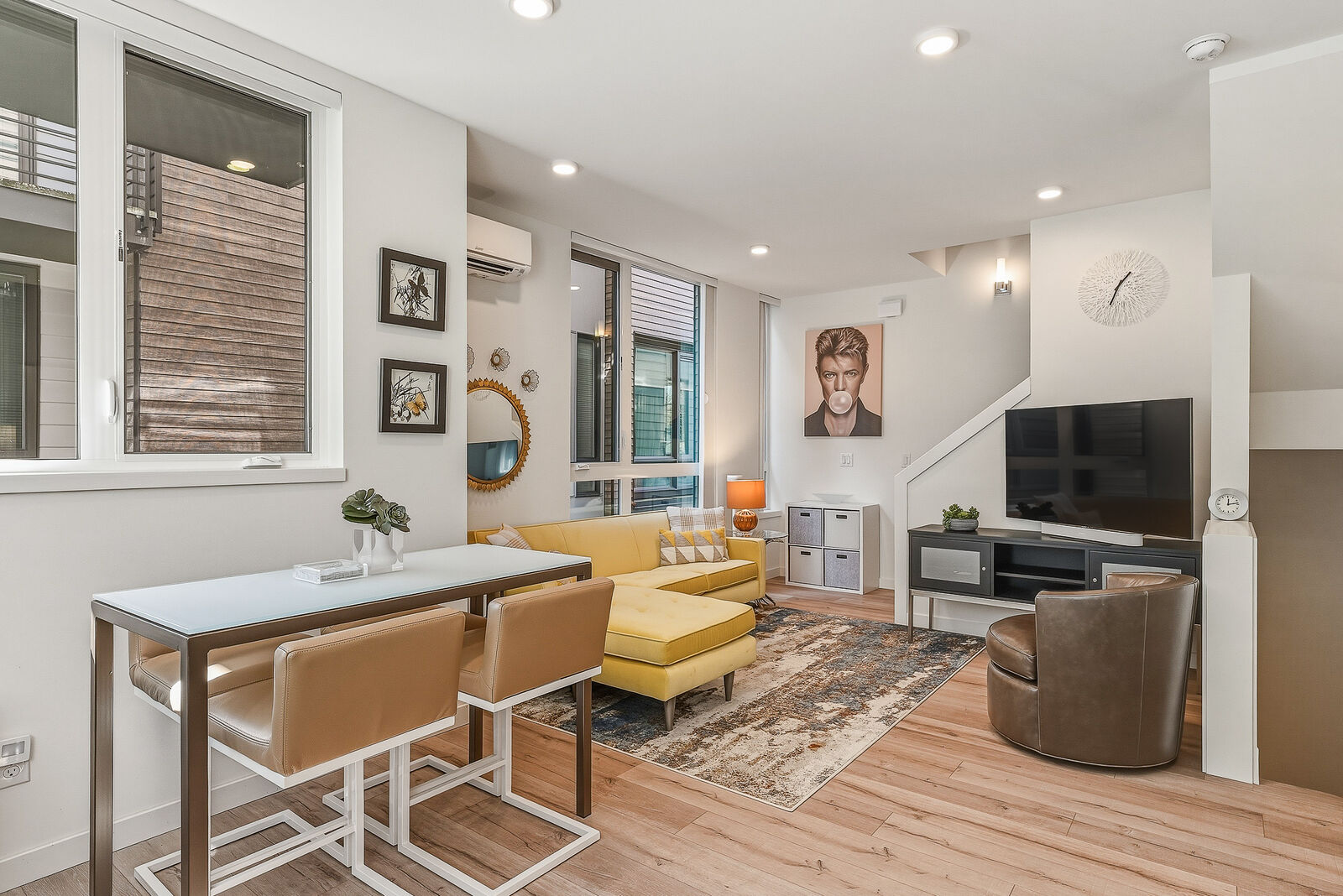 Property Photo: Living, Dining, Kitchen 6313  9th Avenue NE A  WA 98115 