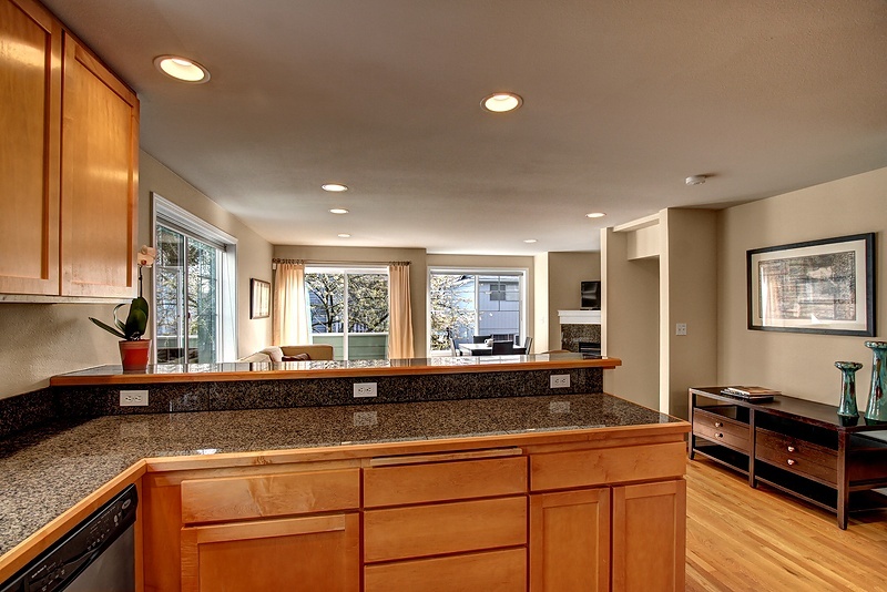 Property Photo: Kitchen 8842B Midvale Ave N WA 98103