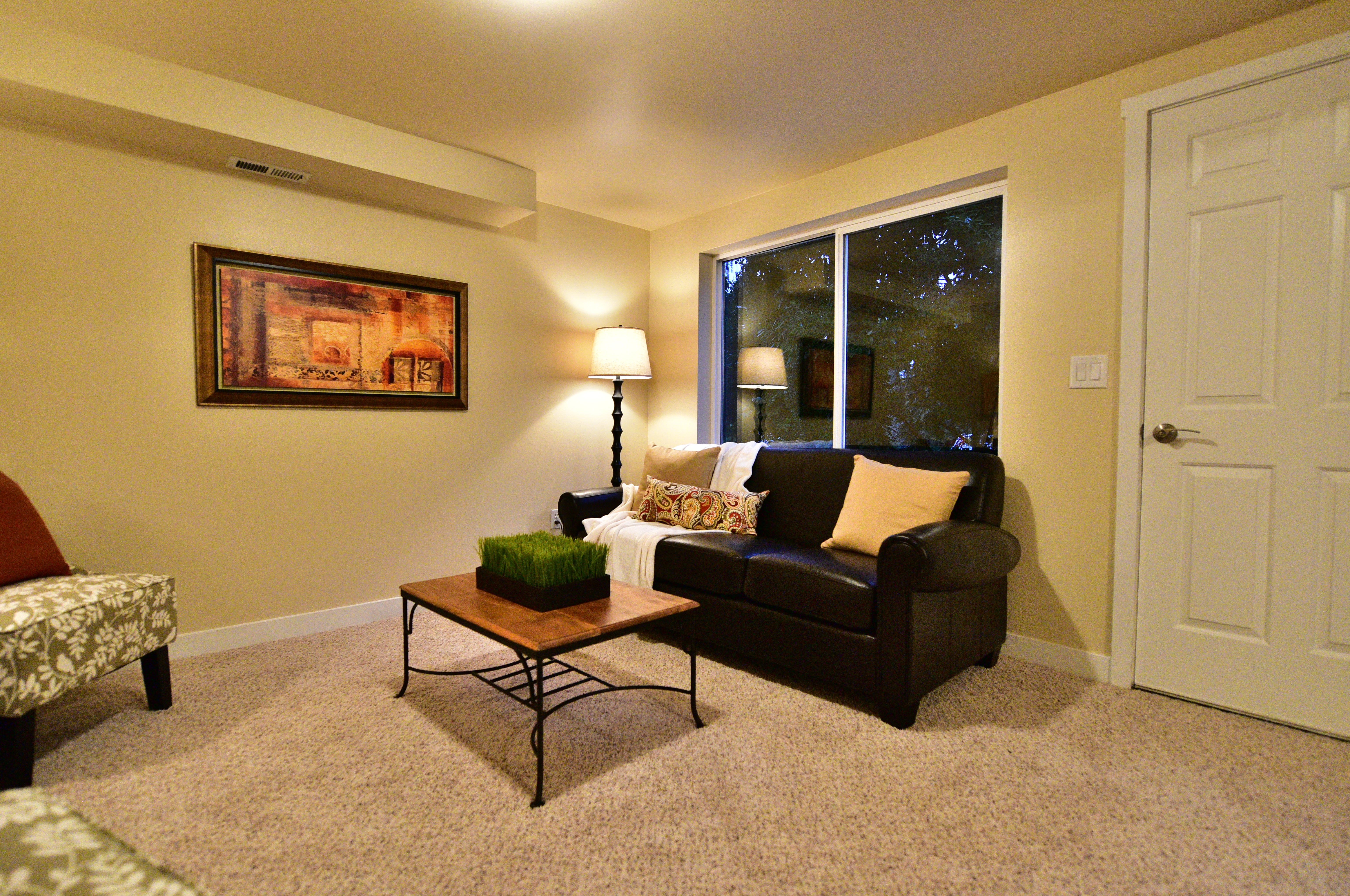 Property Photo: Lower level family room 5522 190th St SW  WA 98036 