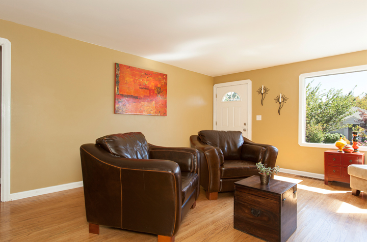Property Photo: Living room 7555 Jones Ave NW  WA 98117 