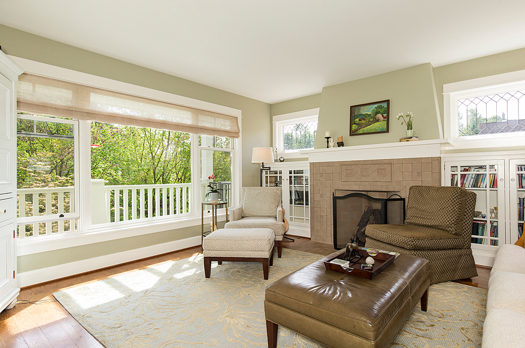 Property Photo: Living room 6005 Fremont Ave N  WA 98103 
