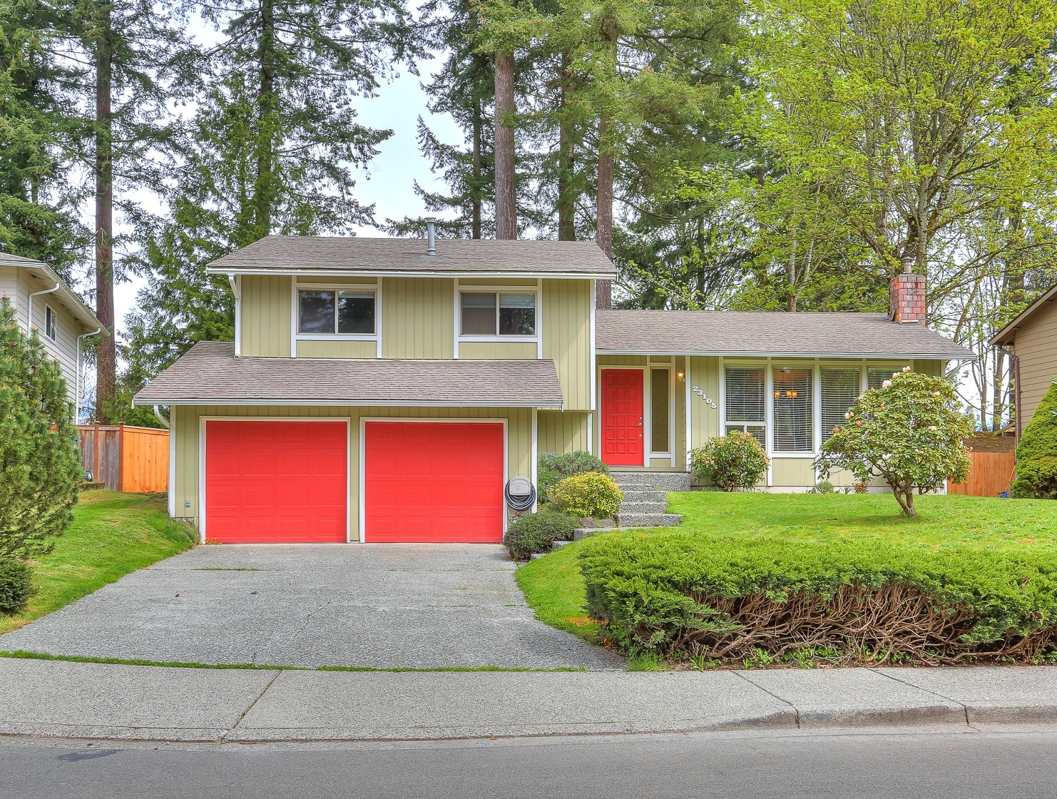 Property Photo: Front View 23105 47th Ave W WA 98043